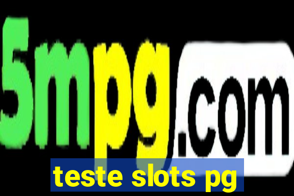 teste slots pg